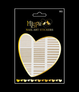Magpie 002 Gold stickers