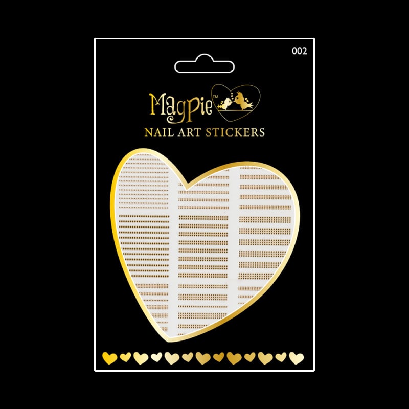 Magpie 002 Gold stickers