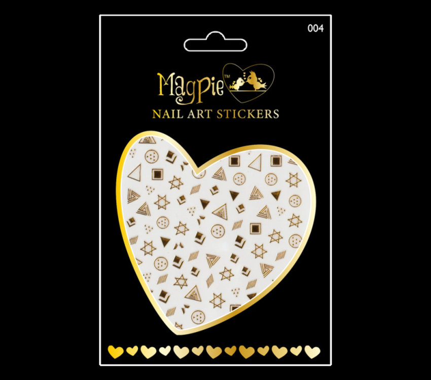 Magpie 004 Gold stickers