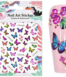 STICKER XL BUTTERFLY B03