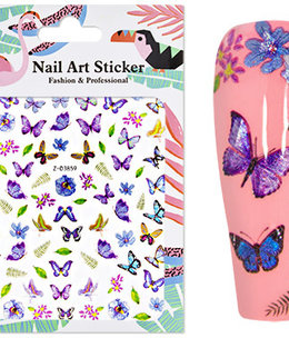 STICKER XL BUTTERFLY B01