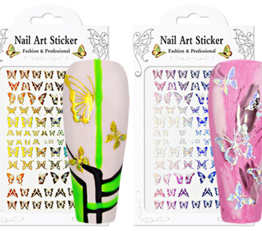 STICKER SET HOLOGRAPHIC H3