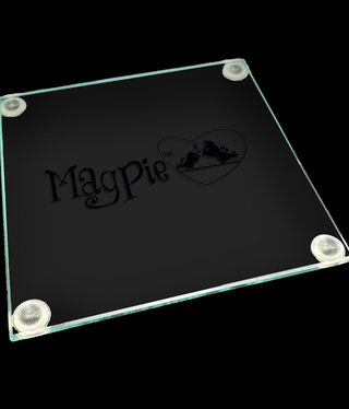 Magpie Logo Glass Pallet