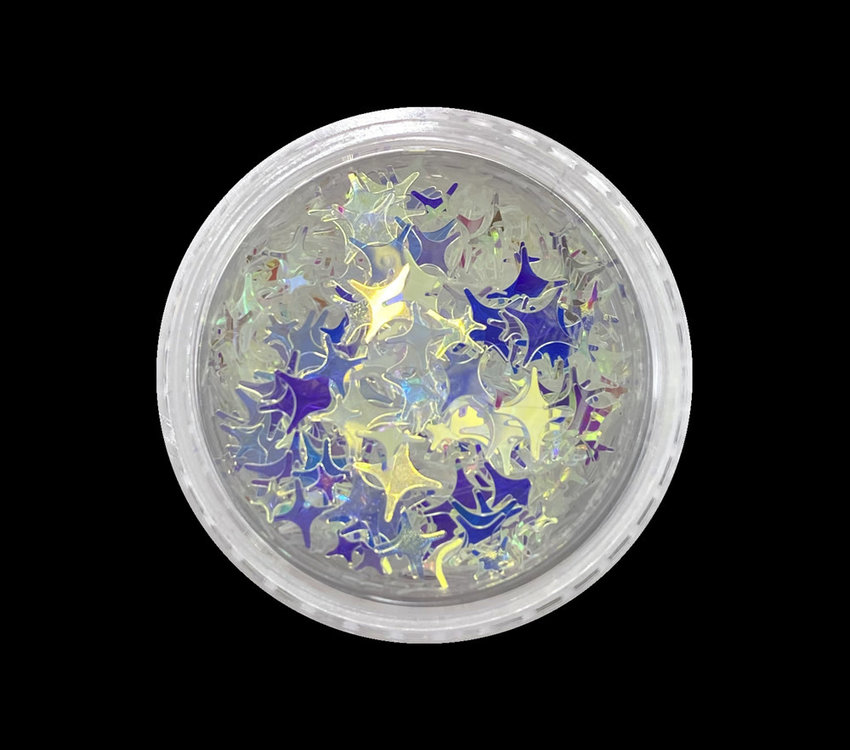 Magpie Starry Sky Iridescent Shape Pot