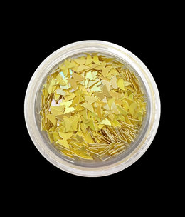 Magpie Shape Pot Butterfly Yellow