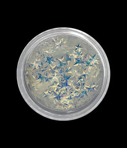 Magpie 3D Iridescent Stars Shape Pot