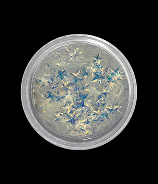 Magpie 3D Iridescent Stars Shape Pot