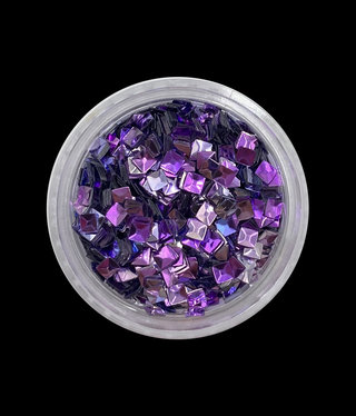 Magpie 3D Square Pink/Purple Shape Pot