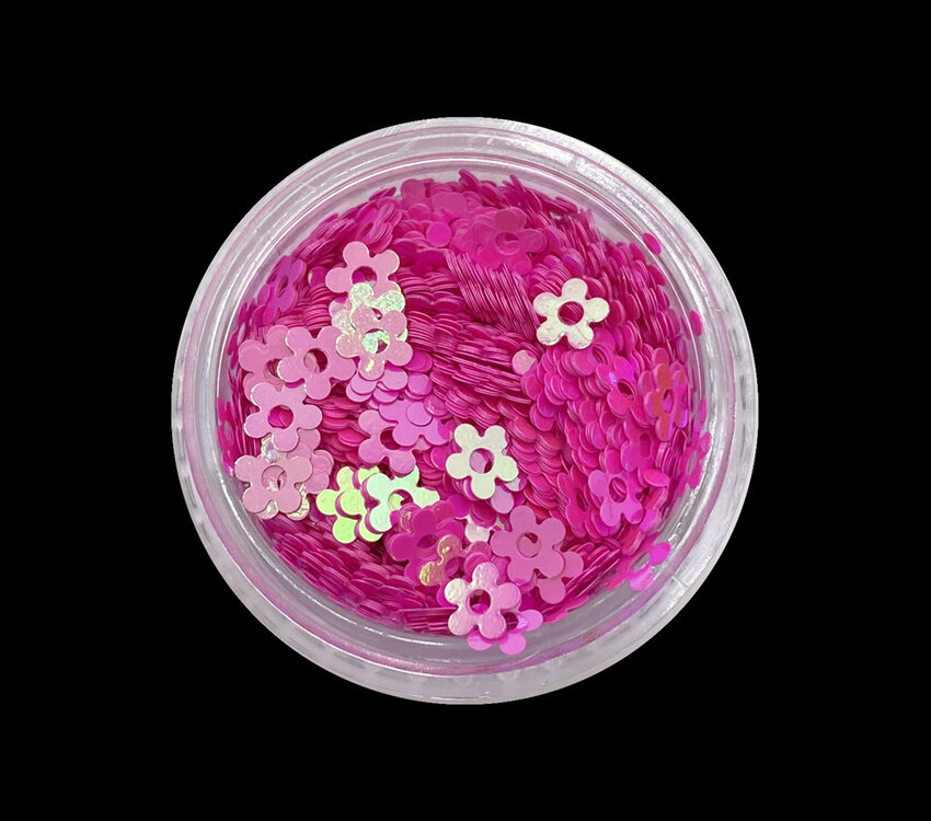 Magpie Flowers Pink Shape Pot