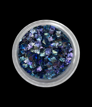 Magpie 3D Square Blue Shape Pot