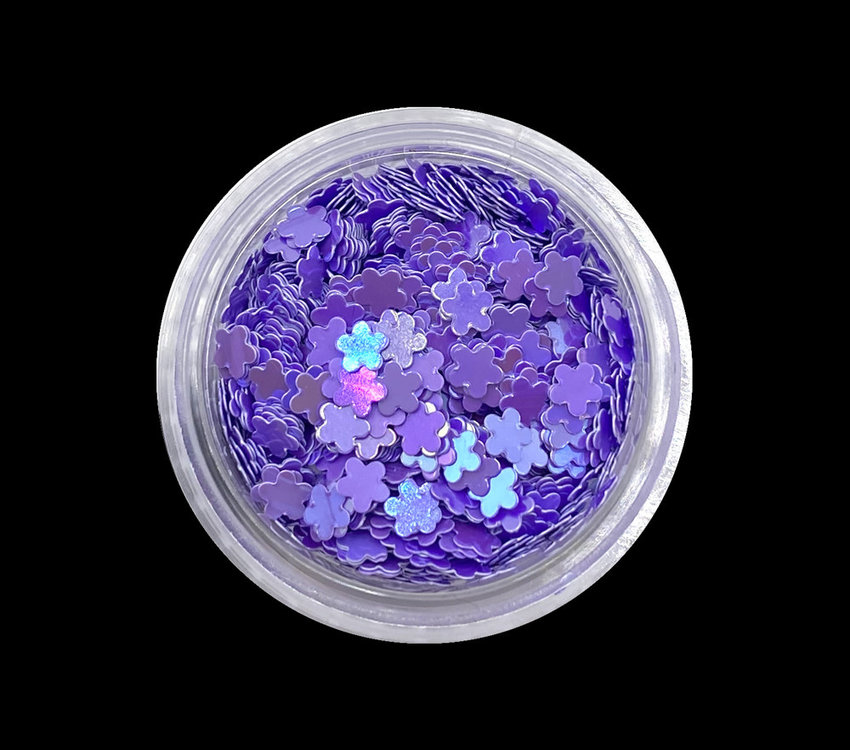 Magpie Purple Daisy Shape Pot