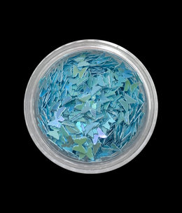 Magpie Butterfly Blue Shape Pot