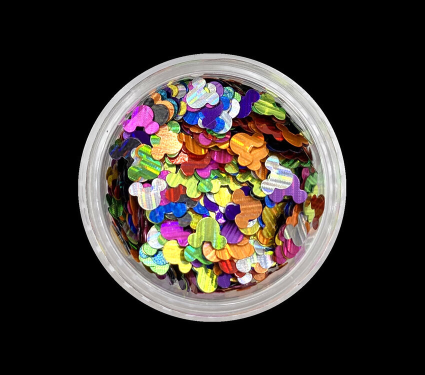 Magpie Magpie Shape Pot Mickey Rainbow