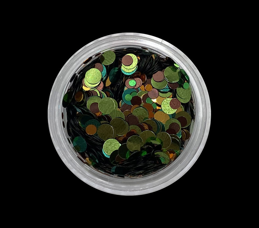 Magpie Circle Camoflage Shape Pot