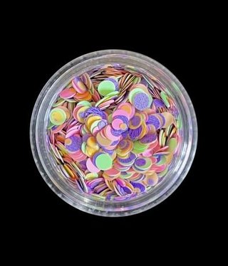 Magpie Shape Pot Circles Neon
