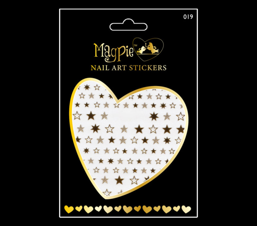 Magpie 019 Rose Gold Star Stickers