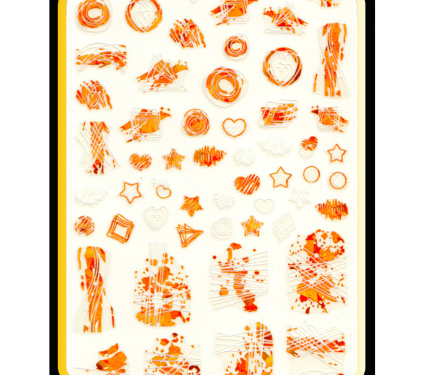 Magpie 088 Orange Stickers