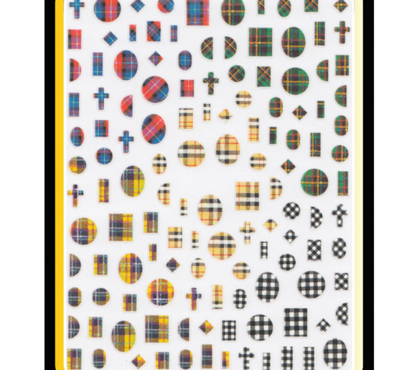 Magpie 069 Tartan Stickers