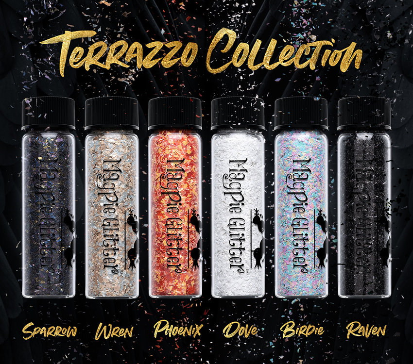 Magpie Magpie Terrazzo Glitter Collection