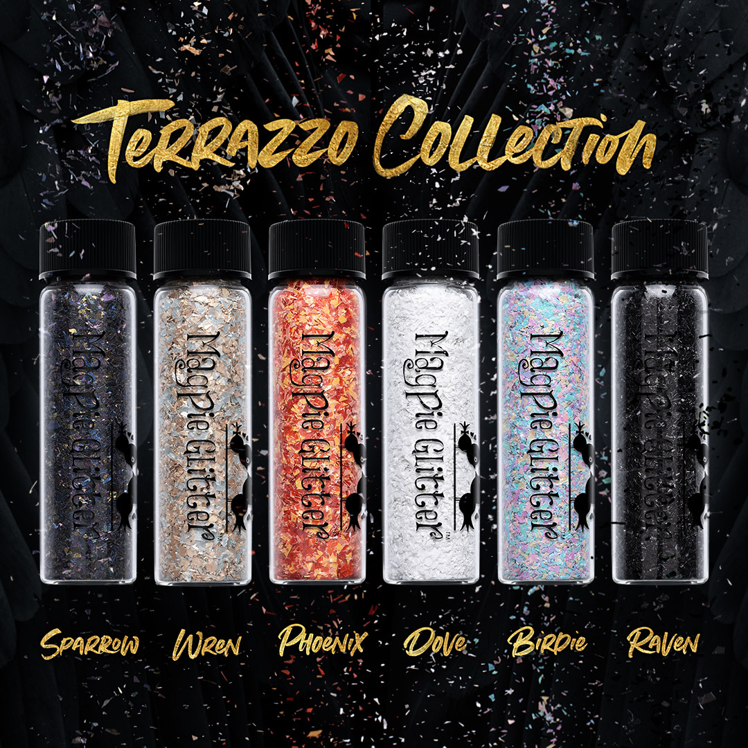 Magpie Terrazzo Glitter Collection - NSI Hair Nail and Beauty