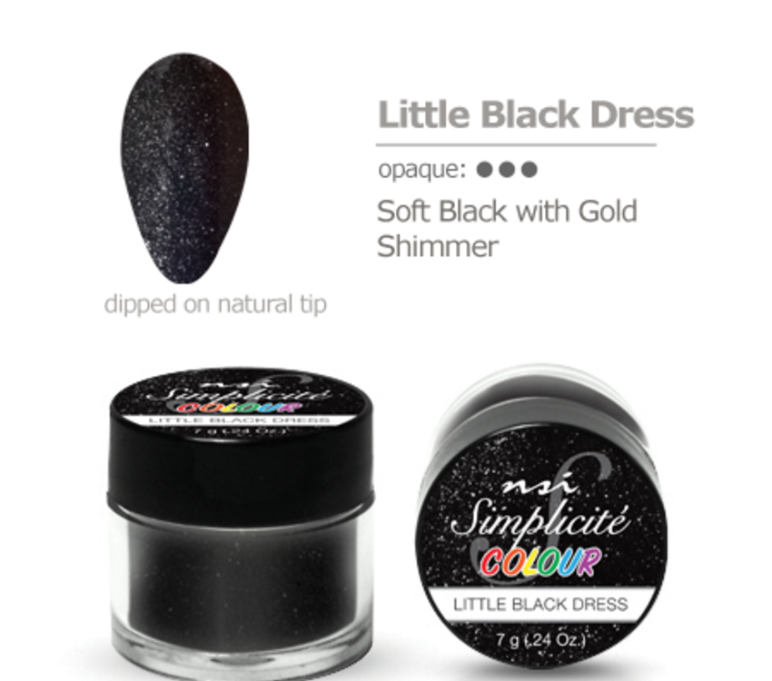 NSI Simplicite PolyDip Little Black Dress 7g