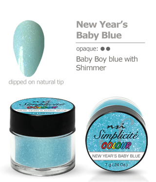 NSI Simplicite Colour New Years Baby Blue 7g