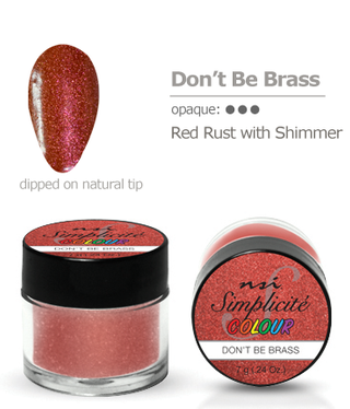 NSI Simplicite Colour Don't be Brass 7g