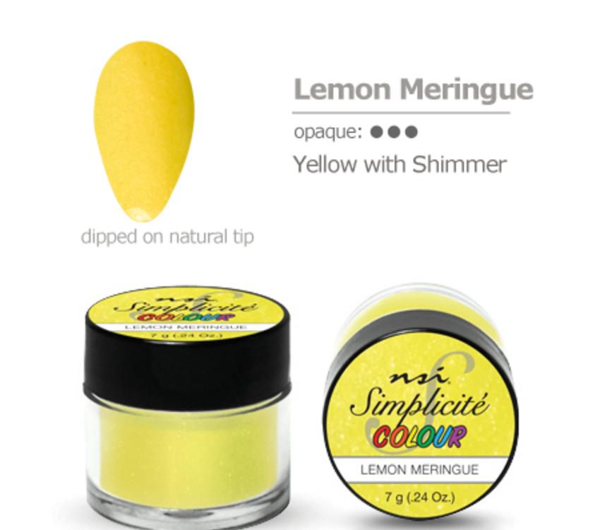 NSI Simplicite Lemon Meringue 7g