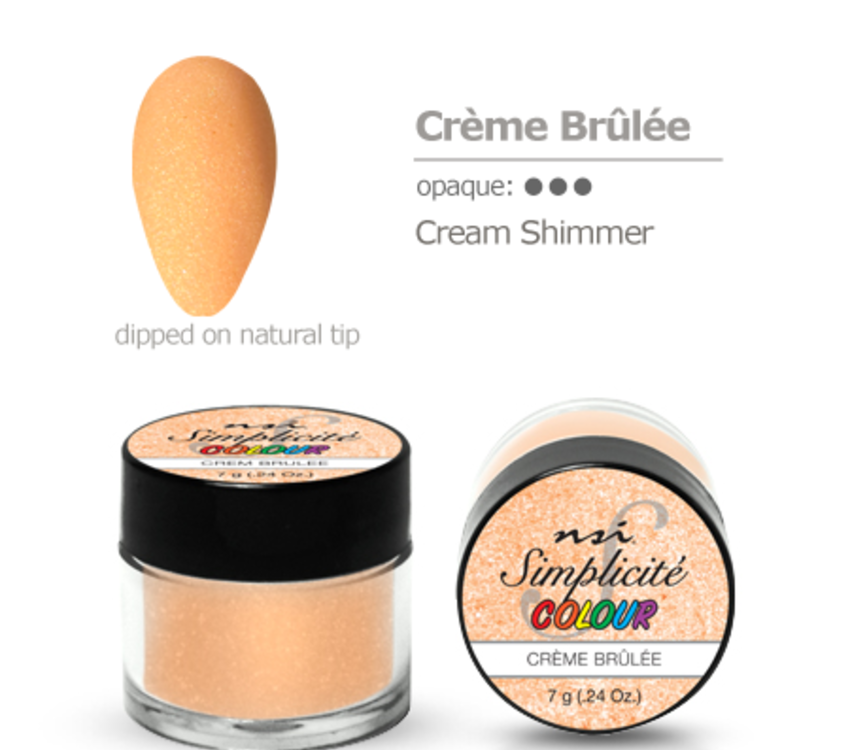 NSI Simplicite PolyDip Cream Brulee 7g