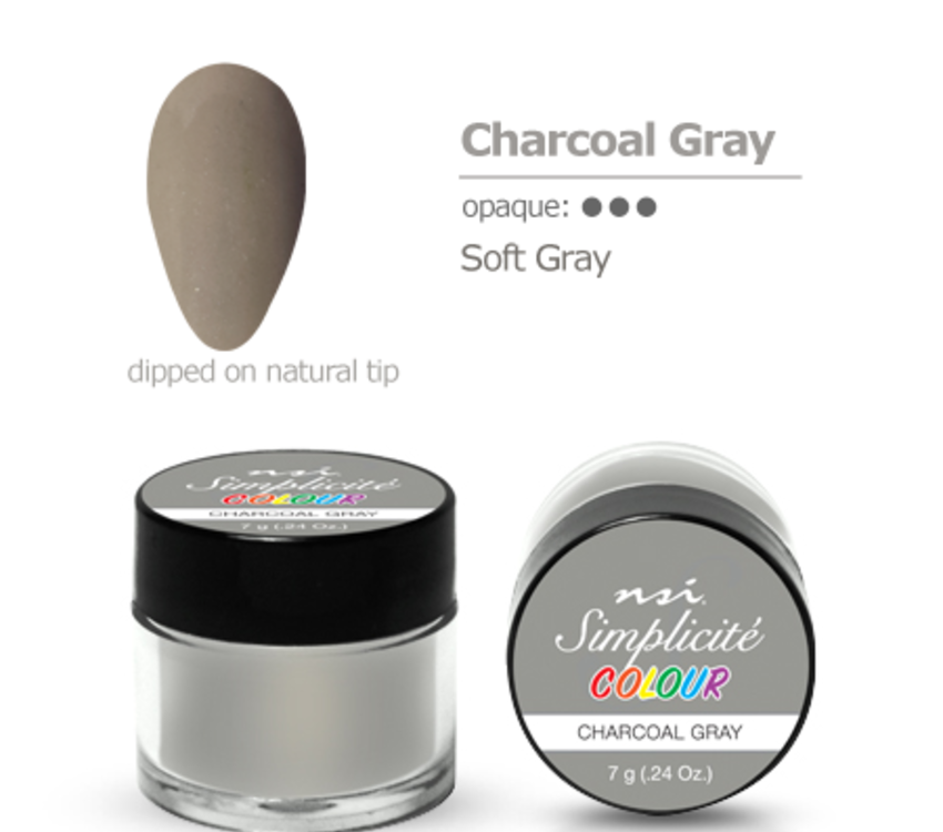 NSI Simplicite PolyDip Charcoal Grey 7g