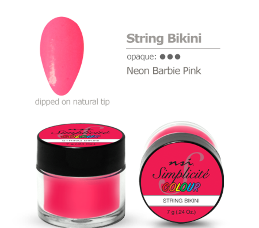 NSI Simplicite Colour String Bikini 7g