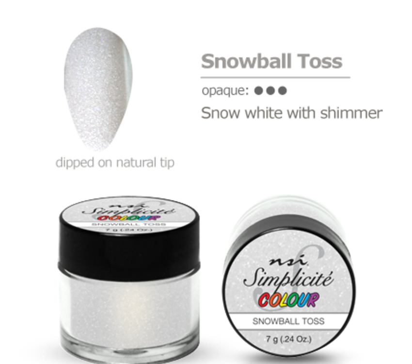 NSI Simplicite Colour Snowball Toss 7g