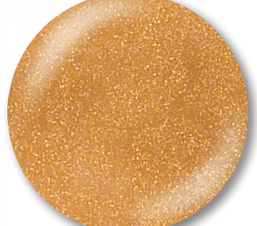 NSI Design Gel-Hush Hush (Gold Glitter)