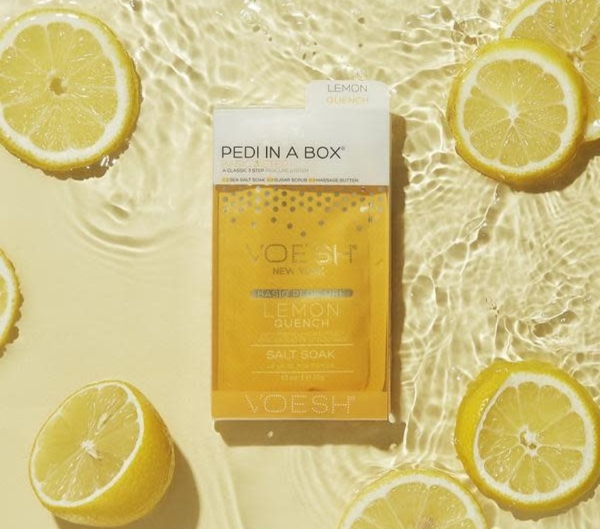 Voesh Pedi in a Box 3 Step Lemon Quench