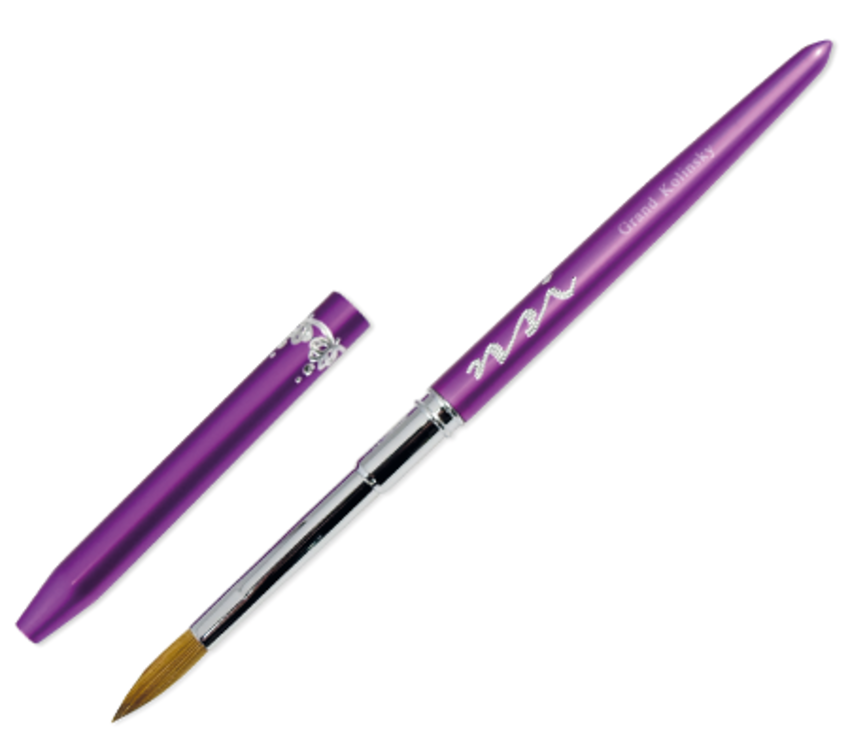 NSI Grand Kolinsky Purple #8 acrylic brush