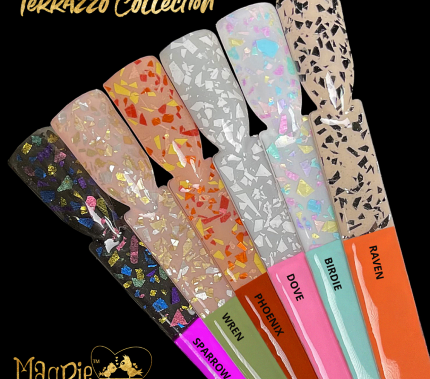 Magpie Terrazzo Glitter Collection
