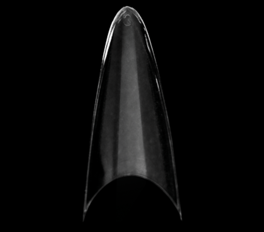 NSI Almond Clear Tip Size (8) 50ct