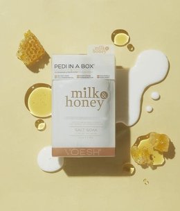 Voesh Voesh Pedi in a box 6 step Milk & Honey