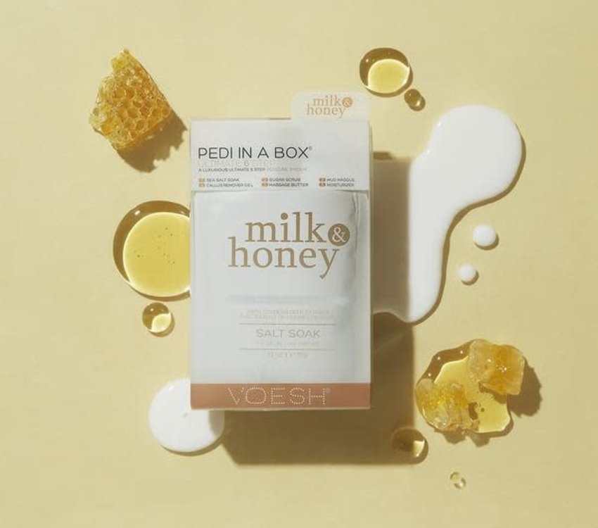 Voesh Pedi in a Box 6 Step Milk & Honey