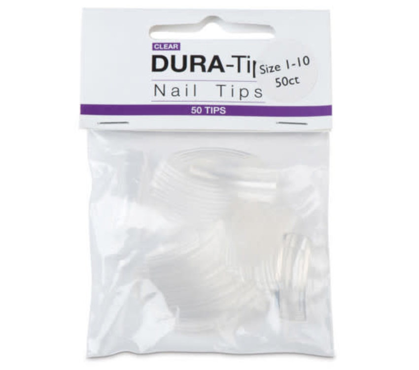 NSI Dura Clear tip No's 1-10 50ct