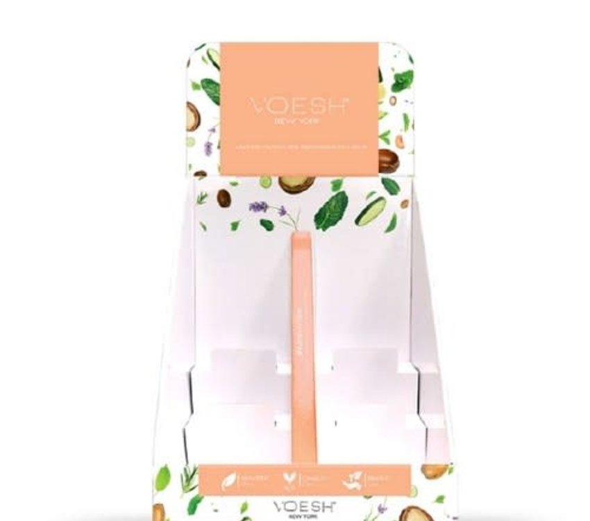 Voesh Counter Top Display 3 Tier Collagen Glove (empty)