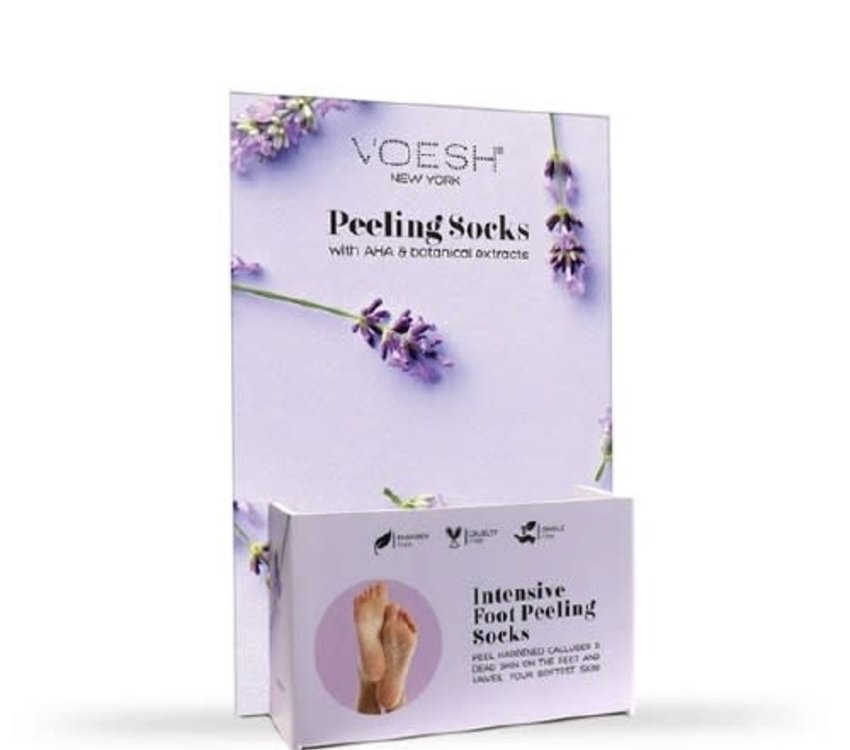 Voesh Counter Top Display Stand - Peeling Socks (empty)