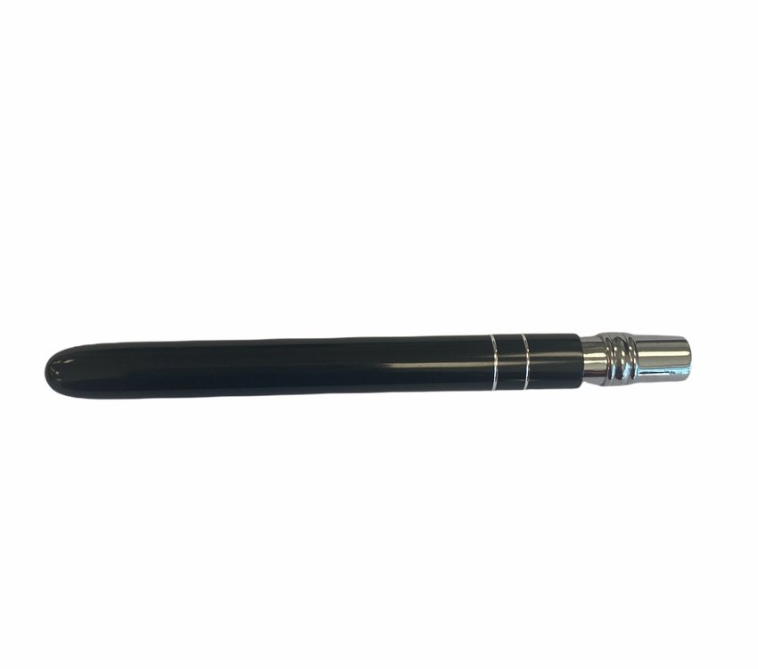 Gel Brush Medium flat black lid 0.9cm