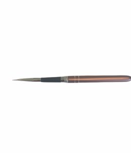 Gel Brush Small striper brown lid 0.9cm