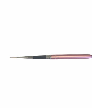 Gel Brush Medium striper pink lid 0.9cm