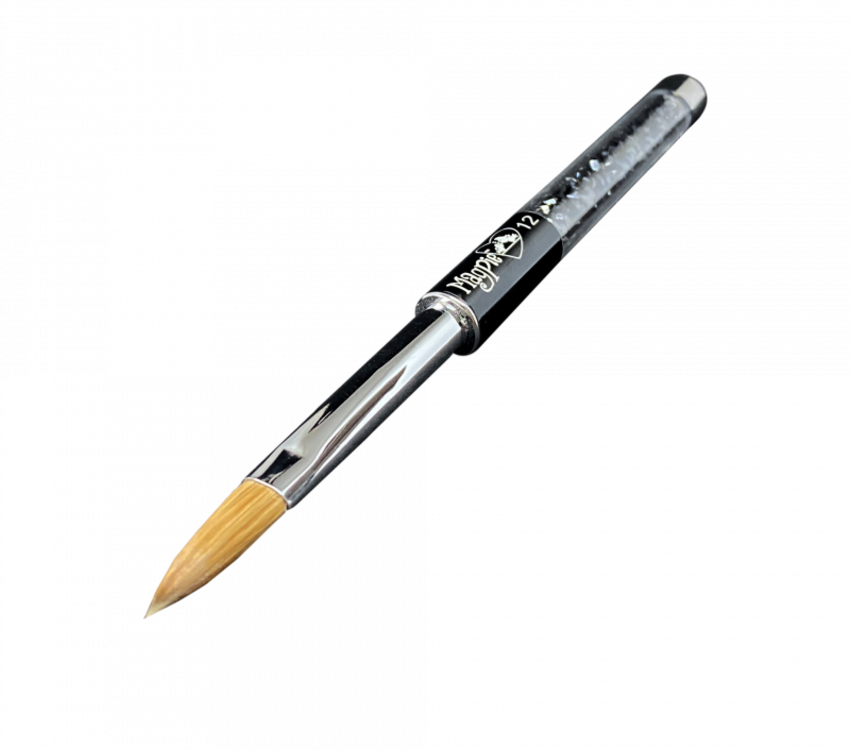 Magpie Onyx Acrylic Brush #12
