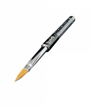 Magpie Onyx Acrylic Brush #8