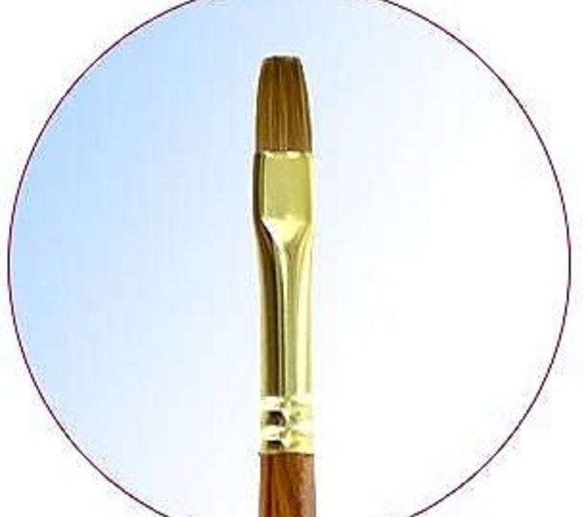 Medicool Kolinsky Gel Brush No.6 Flat