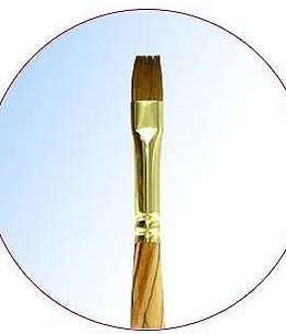 Medicool Flat Kolinsky #8 Gel Brush
