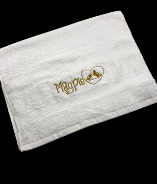 Magpie Magpie White Towel